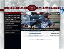 Tablet Screenshot of msubearsbaseballcamps.com